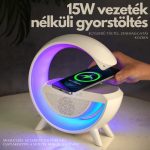 Bluetooth reproduktor s LED podsvícením a bezdrátovým nabíjením BT-2301