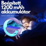 Bluetooth reproduktor s LED podsvícením a bezdrátovým nabíjením BT-2301
