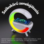 Bluetooth reproduktor s LED podsvícením a bezdrátovým nabíjením BT-2301