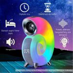 LED jasný reproduktor s digitálními hodinami - KP-556