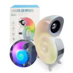 LED jasný reproduktor s digitálními hodinami - KP-556