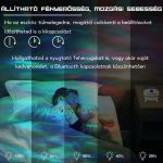 Bluetooth-os Űrhajó Galaxis Projektor és Hangszóró - Black Friday