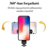 Stick selfie LED încorporat cu telecomandă Bluetooth - XT-02S