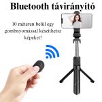 Stick selfie LED încorporat cu telecomandă Bluetooth - XT-02S