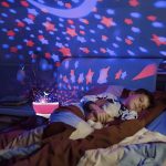 Projektor noční oblohy - růžový