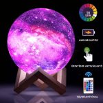 3D lampa Galaxy s dálkovým ovládáním
