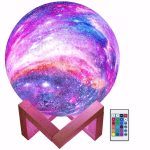 3D lampa Galaxy s dálkovým ovládáním