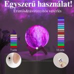 3D lampa Galaxy s dálkovým ovládáním