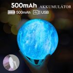 3D lampa Galaxy s dálkovým ovládáním