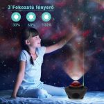 Bluetooth LED projektor - Černý - 19 cm