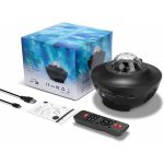 Bluetooth LED projektor - Černý - 19 cm