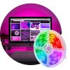 TUYA ANTELA Dimmelhető wifis okos RGB LED Fényszalag 5 M 14 W- LS-WIFITD-RGB