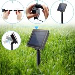 Napelemes Karácsonyi Olvadó Jégcsap Égősor - 10 db LED - 190 cm - Black Friday