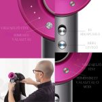 Sada fénu NovaAir Supersonic s negativními ionty a vyměnitelnými hlavicemi