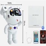 Bluetooth, samolepitelný projektor Astronaut Galaxy