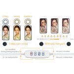 Nasazovací, ohebná LED stolní lampa s nastavitelným jasem a teplotou barev - bílá