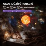 Galaxis Projektor 12 Filmlemezzel, Időzítővel, HD Felbontással, Állítható Fókusszal - Fekete