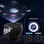 Galaxis Projektor 12 Filmlemezzel, Időzítővel, HD Felbontással, Állítható Fókusszal - Fekete