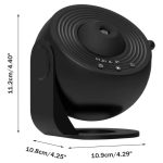 Galaxis Projektor 12 Filmlemezzel, Időzítővel, HD Felbontással, Állítható Fókusszal - Fekete