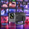 HY320 Mini LED Projektor Hordozható Otthoni Mozi, Wi-Fi, Android, 720p, 4K Támogatással