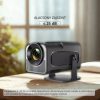 HY320 Mini LED Projektor Hordozható Otthoni Mozi, Wi-Fi, Android, 720p, 4K Támogatással