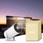 HY300 Pro LED Projektor Hordozható Otthoni Mozi, Wi-Fi, Android, 720p, 4K Támogatással