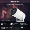 HY300 Pro LED Projektor Hordozható Otthoni Mozi, Wi-Fi, Android, 720p, 4K Támogatással
