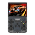 Prenosná herná konzola R36S – 3,5-palcový displej, 64 GB úložisko – čierna