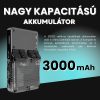 R36S Hordozható Játékkonzol – 3,5 hüvelykes kijelzővel, 64 GB tárhellyel - fekete