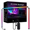 Iluminare de fundal LED RGB pentru calculator cu aplicație și conexiune USB