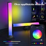 Chytrý RGB LED světelný pásek s hudbou reagujícím osvětlením a ovládáním pomocí mobilní aplikace