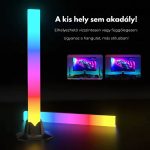 Chytrý RGB LED světelný pásek s hudbou reagujícím osvětlením a ovládáním pomocí mobilní aplikace