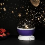 Projektor noční oblohy - fialový - Černý pátek