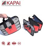 Portbagaj pliabil cu mai multe compartimente - roșu