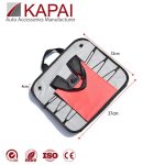 Portbagaj pliabil cu mai multe compartimente - roșu