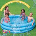 INTEX 3 gyűrűs felfújható gyermekmedence - 58426NP - Kék