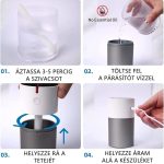 Zvlhčovač vzduchu InAir s LED svetlom - malý - 220 ml