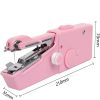 Elemes hordozható mini varrógép - Rózsaszín