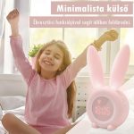 Ceas deșteptător și lumină de noapte Iepuraș