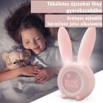 Ceas deșteptător și lumină de noapte Iepuraș