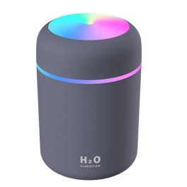   H2o Color RGB világítós párásító - szürke 300 ml - Black Friday