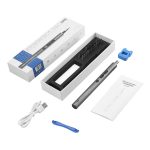 Difuzor de aromatrope cu ultrasunete în forma de vază - lemn închis