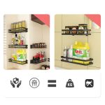 Raft metalic de bucătărie montat pe perete - 35 cm - TWJ-A-0020