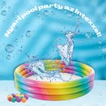 INTEX detský bazén s 3 kruhmi, ombre - 58439np - dúhový