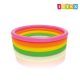 INTEX "Sunset Glow" 4 gyűrűs gyerekmedence - 56441np - Szivárvány