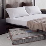 Nagy kapacitású, helytakarékos ruhatároló táska, 100 L - 2 db