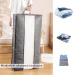 Nagy kapacitású, helytakarékos ruhatároló táska, 100 L - 2 db