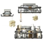 Set de rafturi pentru baie și bucătărie - 3 buc.