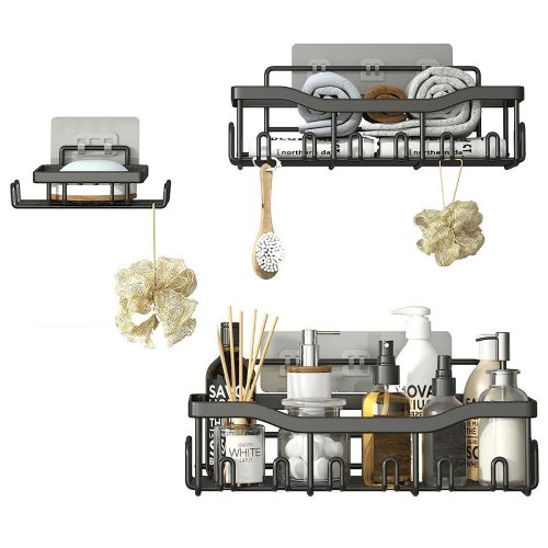 Set de rafturi pentru baie și bucătărie - 3 buc.