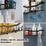 Set de rafturi pentru baie și bucătărie - 3 buc.